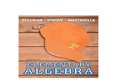 Download Elementary And Intermediate Algebra By Sullivan 3Rd Edition 
