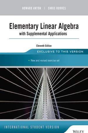 Read Elementary Linear Algebra 11Th Edition Pdf 