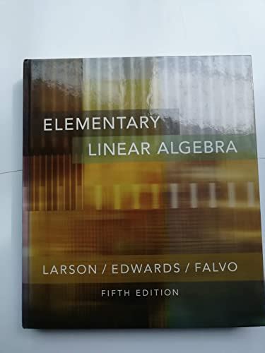 Read Online Elementary Linear Algebra Larson 6Th Edition Fbtest 