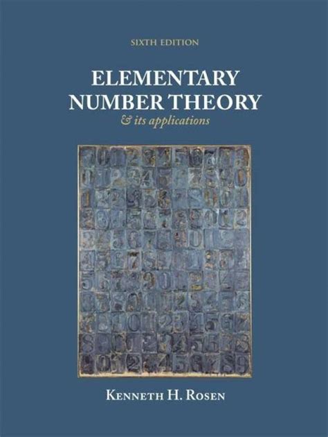 Read Online Elementary Number Theory 6Th Edition 