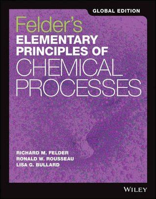 Read Elementary Processes Felder Rousseau Solutions 