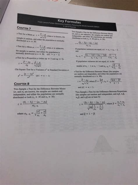 Download Elementary Statistics Larson Farber Answer Key 