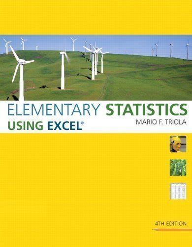 Read Online Elementary Statistics Mario Triola 4Th Edition 