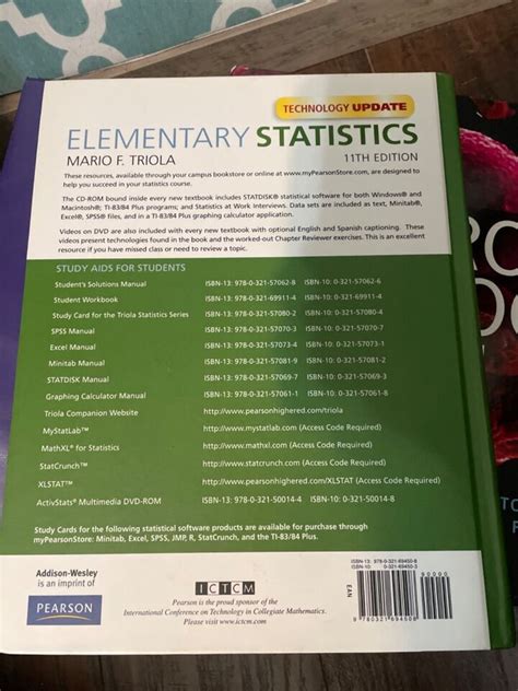 Read Online Elementary Statistics Triola 11Th Edition Rar 