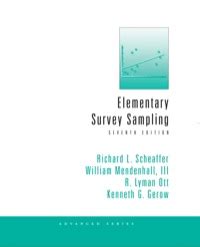 Full Download Elementary Survey Sampling 7Th Edition 