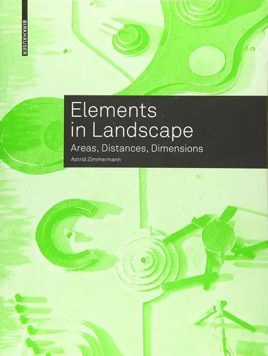 elements in landscape areas distances dimensions