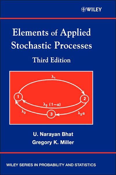 Elements Of Applied Stochastic Processes