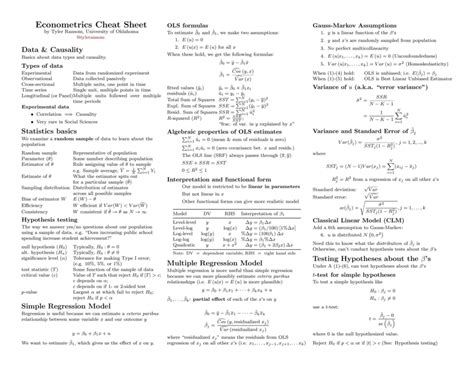 Elements Of Econometrics University Of London