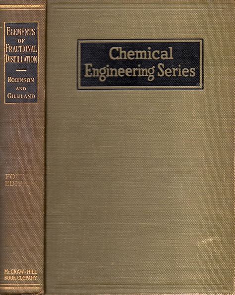 Elements Of Fractional Distillation 4th Edition 1950