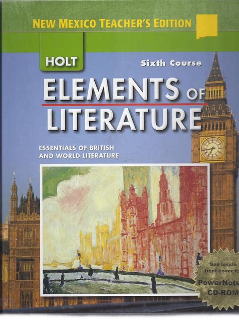 Elements Of Literature Sixth Course Answer Key