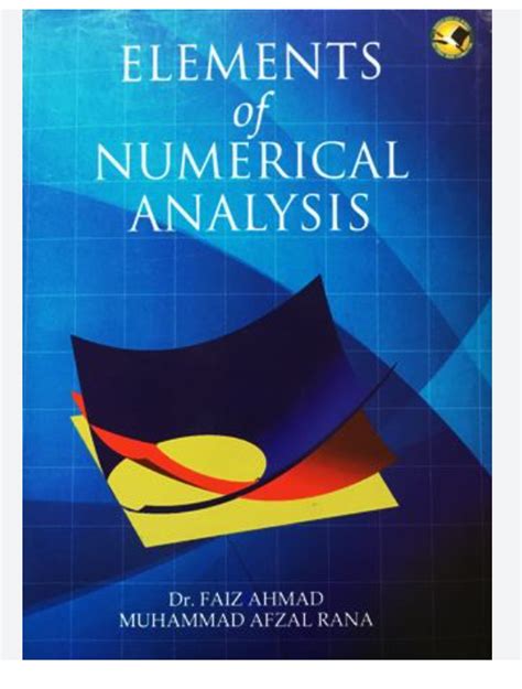 Elements Of Numerical Analysis By Dr Faiz Ahmed
