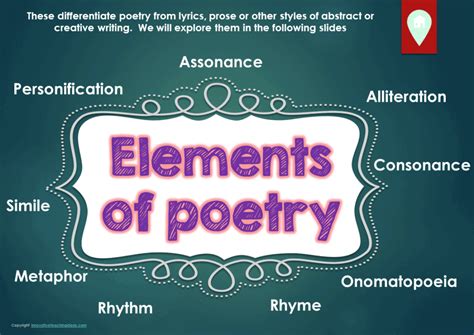 Elements Of Poetry The Ultimate Guide For Students Parts Of A Poem Worksheet - Parts Of A Poem Worksheet