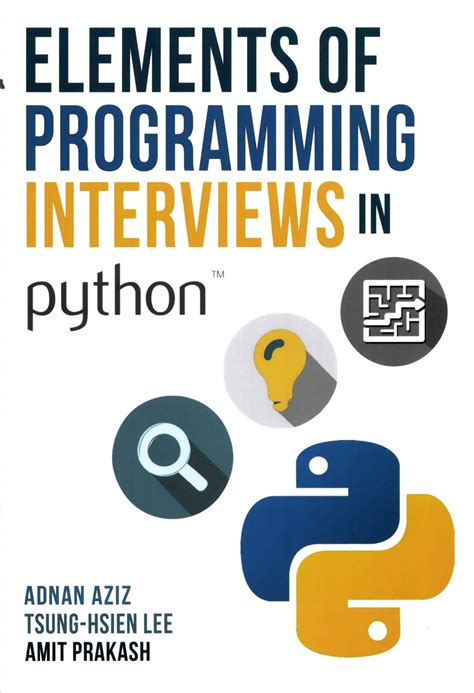 elements of programming interviews 300 questions and