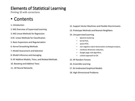 Elements Of Statistical Learning Exercise Solutions