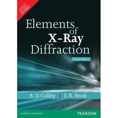 elements of x ray diffraction 3e