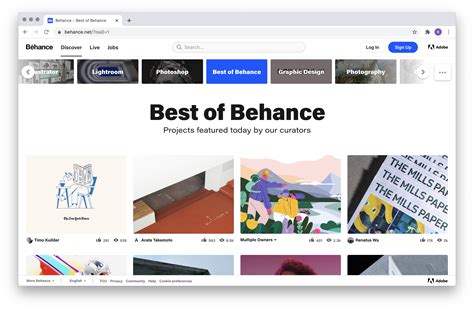 elements on Behance
