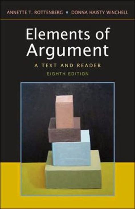 Full Download Elements Of Argument A Text And Reader 
