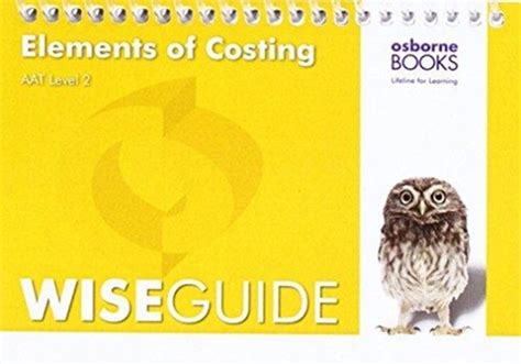 Download Elements Of Costing Osborne Books 