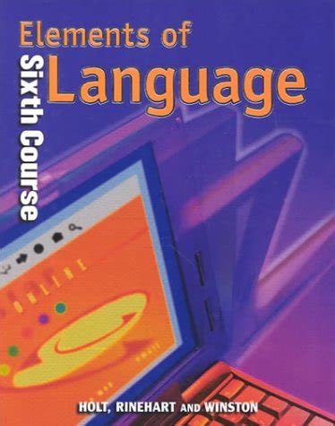 Read Elements Of Language Sixth Course Answer Guide 