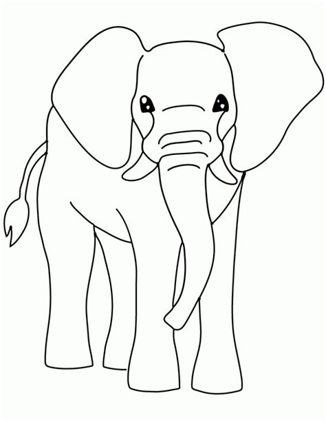 Elephant Coloring Pages How To Draw Findpea Com Elephant Pictures To Color - Elephant Pictures To Color