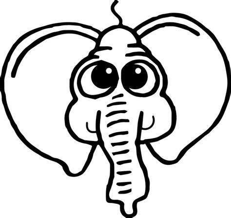 Elephant Face Coloring Pages At Getcolorings Com Free Elephant Face Coloring Pages - Elephant Face Coloring Pages