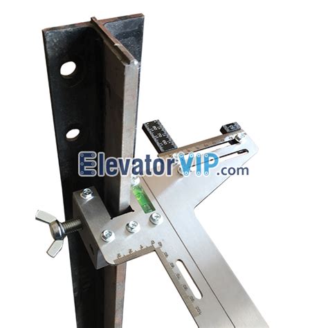 Elevator Guide Rail Alignment Gauge