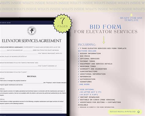 Elevator Maintenance Bid 5161 Dane County