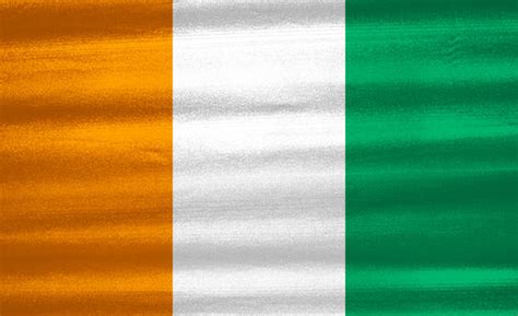 elfenbenskusten flagga