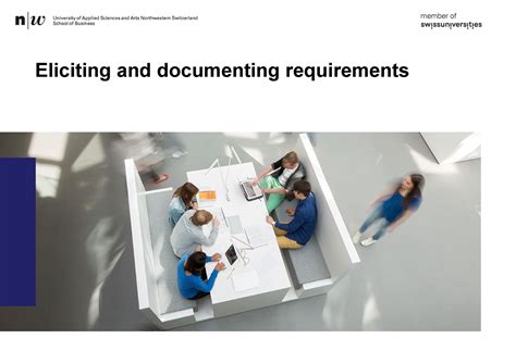 Eliciting And Documenting Usability Requirements