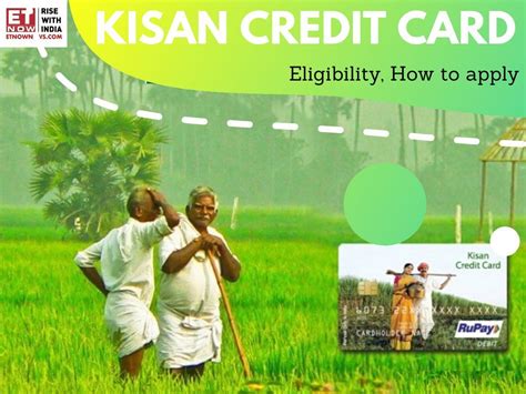 eligibility to get kisan credit card debt