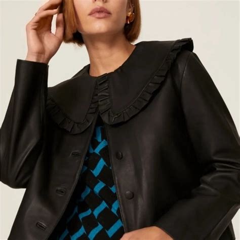 eliza j black jacket rixo