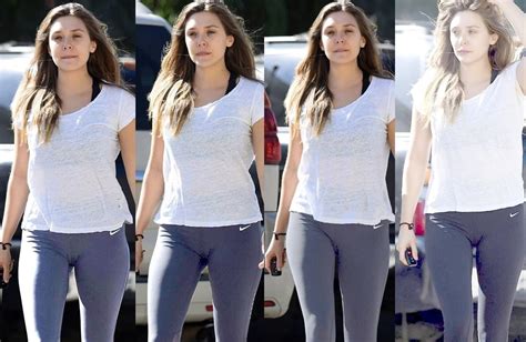 elizabeth olsen cameltoe