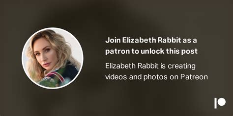Elizabeth rabbit nude pictures