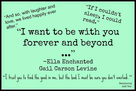 Ella Enchanted Book Quotes