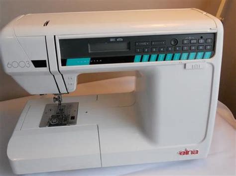 elna 6003 manual