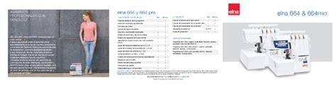 elna 664 pro manual