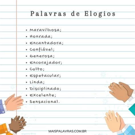 Elogios Com A