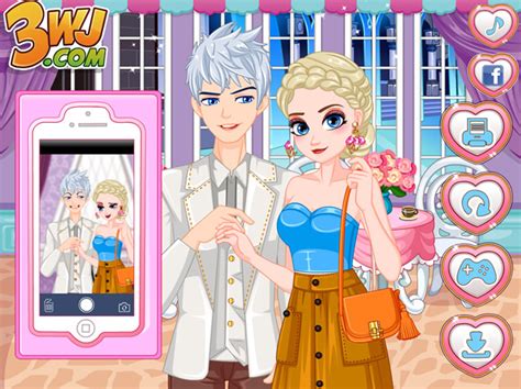 elsa and jack dating games