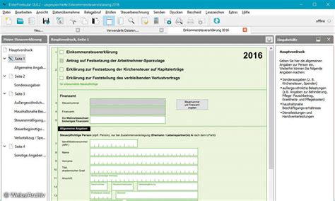 elster steuererklärung getrennte veranlagung