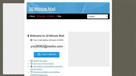 Email 10 Minute Mail