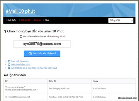 email 10p | Cch to v s dng Gmail 10P