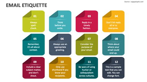 Email Etiquette Ppt