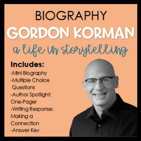 email gordon korman biography wiki