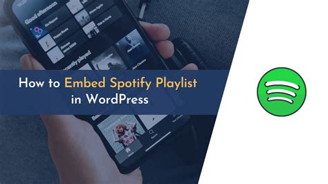 embed spotify playlist into wordpress
