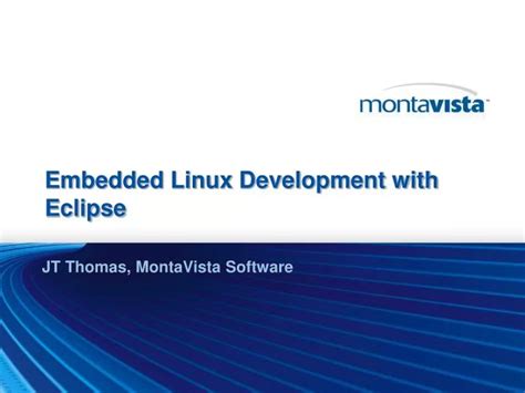 Embedded Linux Development Using Eclipse Author Doug Abbott Nov 2008