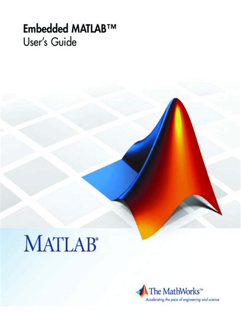 Embedded Matlab User S Guide Wordpress