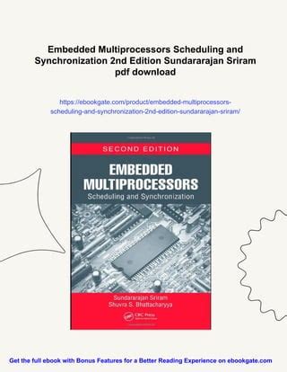 Embedded Multiprocessors Scheduling And Synchronization Second Edition Signal Processing And Communications