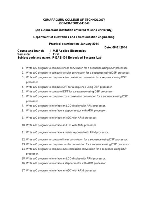 Download Embedded Systems Question Paper Wbut 