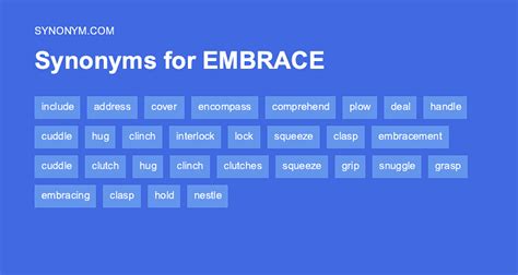 Embrace Synonym