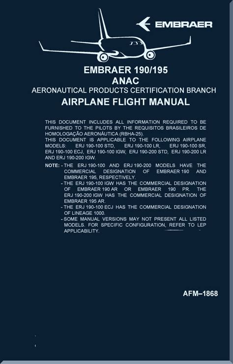 Embraer Flight Manual